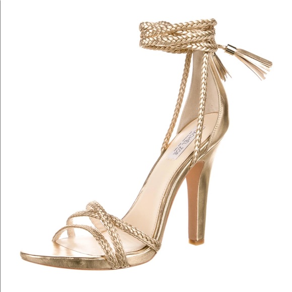Rachel Zoe Shoes - Rachel Zoe Gold Heels